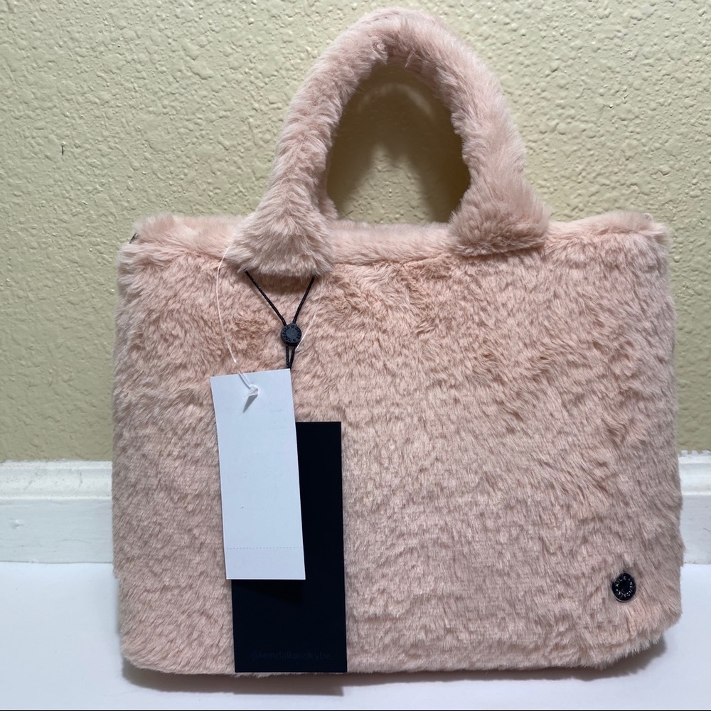 NWT Kendall & Kylie Faux Fur Small Tote bag